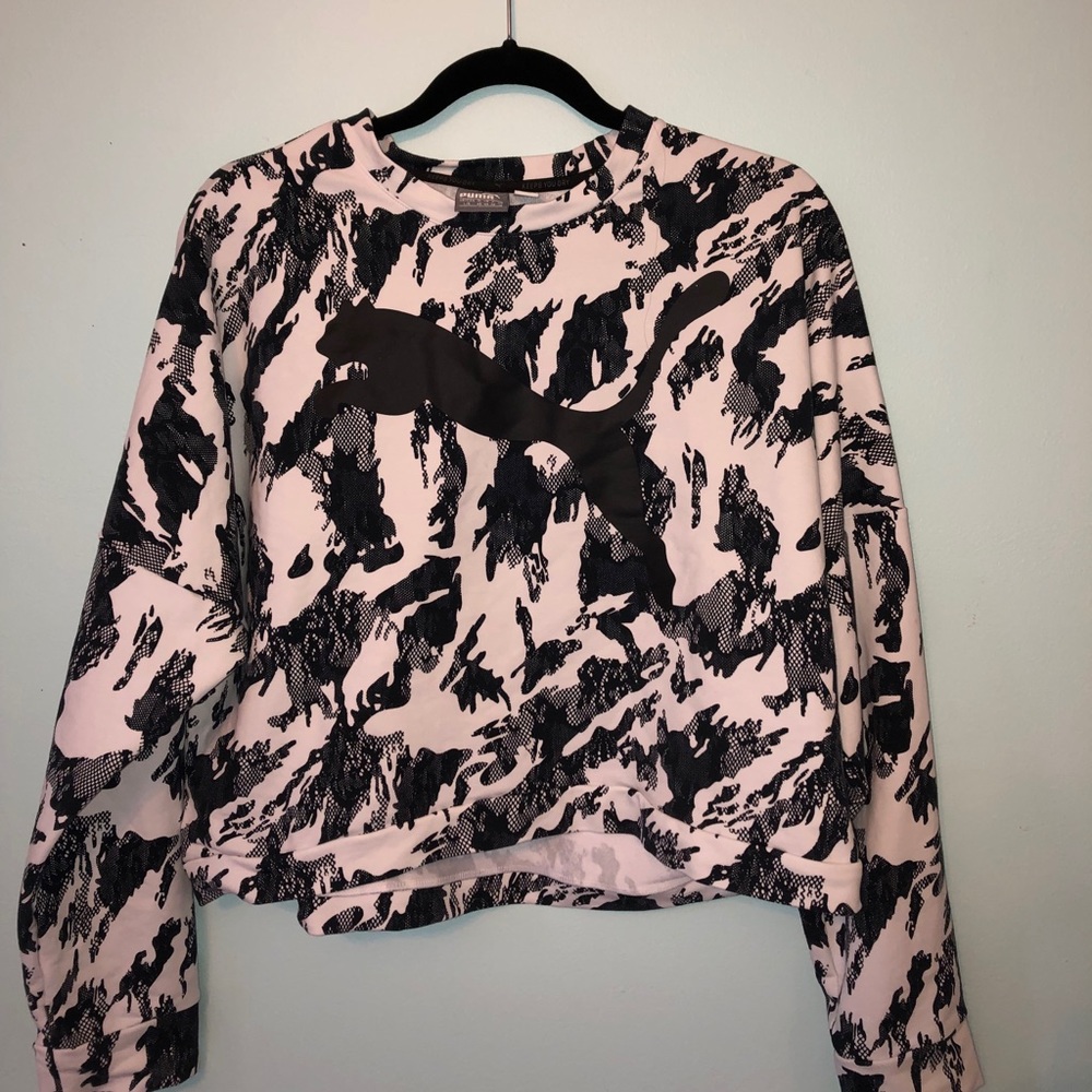 Puma cropped pullover
